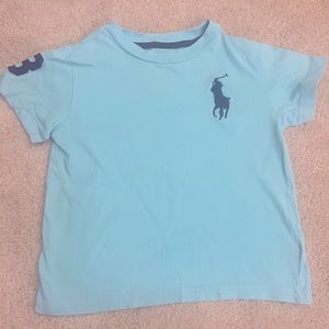 Baby blue Polo Ralph Lauren T-shirt. Size 24 months